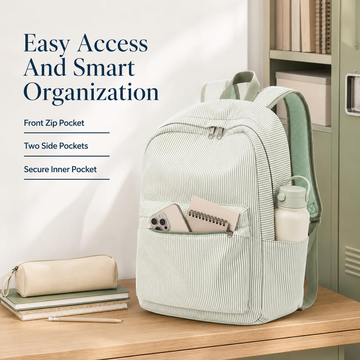 Stylish Laptop Backpack – Designed for School, Travel & Everyday Life